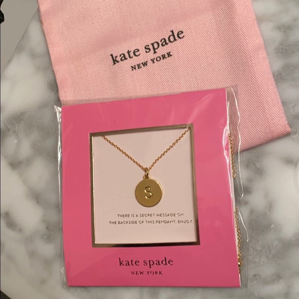 Kate Spade S Initial Necklace